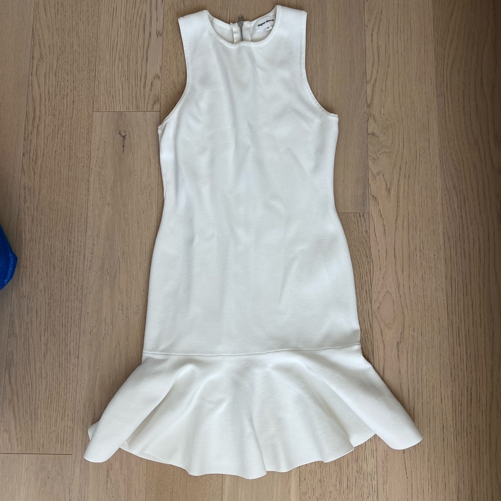 Superdown White Sleeveless Dress